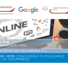 “ECCELLENZE IN DIGITALE” 2017 CON GOOGLE E UNIONCAMERE