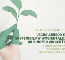 LEGNO ARREDO E SOSTENIBILITÀ AMBIENTALE: UN BINOMIO VINCENTE – 6 FEBBRAIO 2019, ORE 9.30